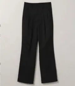 JEANASIS黒いストレートスラックス M