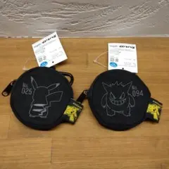 ポケモン　カラビナ 付き コインケース　ゲンガー　ピカチュウ