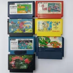 ファミリーコンピューターカセットまとめ売り　動作未確認