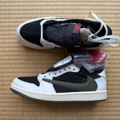 TRAVIS SCOTT AJ1 Medium OLIVE トラヴィススコット