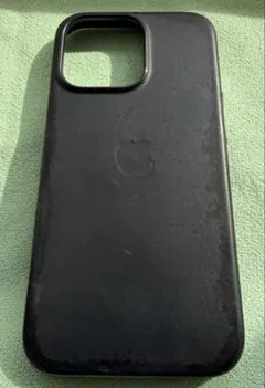 iPhone 13 Pro レザーケース（Apple純正）黒　ブラックのサムネイル