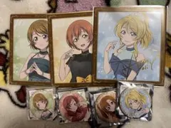 ラブライブ！Aqours 花丸 ルビィ 善子 千歌 曜 梨子 果南缶バッジ