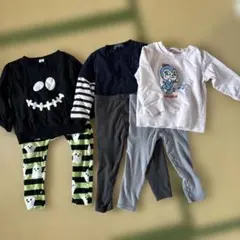 セット売り　ハロウィン　長袖長ズボン　入園のサムネイル