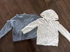 パーカー　裏起毛　トレーナー　110