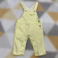 オーバーオール　黄色　90
