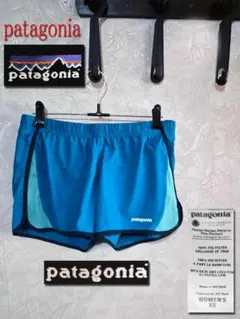 patagonia レディース ショートパンツ XS 青