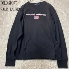 90s POLO SPORT RALPH LAUREN スウェット ブラック M