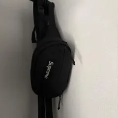 Supreme ブラック ショルダーバッグ