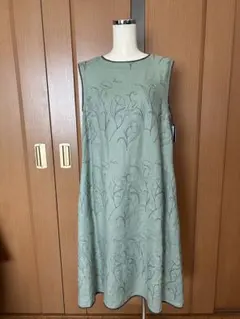 美品】louren flower jacquard pencil dress - メルカリ