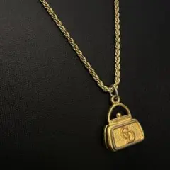Christian Dior CDロゴ バッグモチーフ ネックレス ツイストのサムネイル