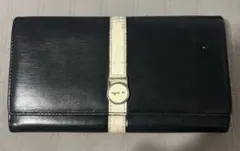 【最終値下げ】agnes b. VOYAGE 長財布 ブラック ホワイト