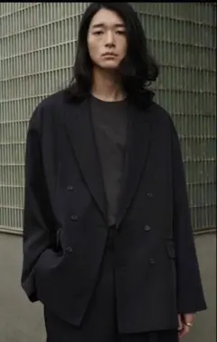 【WYM LIDNM】HIGH TWISTED GABA W JACKET Mのサムネイル