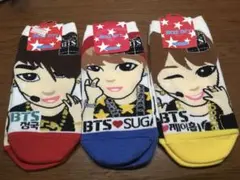 BTS ソックス　3足組