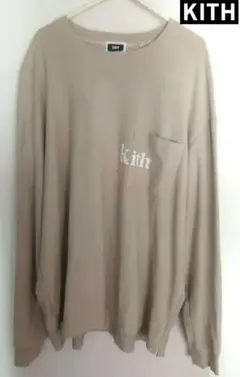 KITH (キス) ロングスリーブカットソー グレー サイズ:S KITH