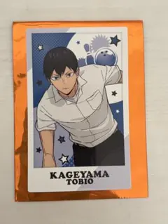 ハイキュー!! 影山飛雄 フォト風カード ラウンドワンコラボ