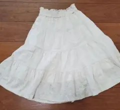 メゾピアノジュニア シェルロングスカートS 140サイズ
