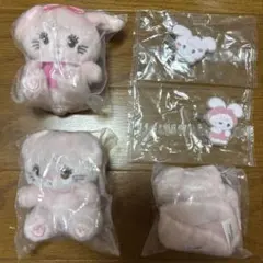 mikkoミッコ ガチャ キャミー ぬいぐるみキーホルダー 巾着 ヘアクリップ
