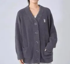 【新品】BTS ジェラピケ もこもこカーディガン グレー