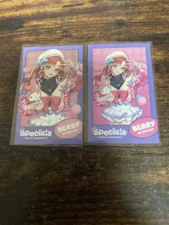 にじさんじ　早乙女ベリー Speciale フォト風カード