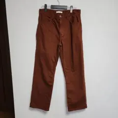 未使用品 JW Anderson ストレートデニム ダークオレンジ 31