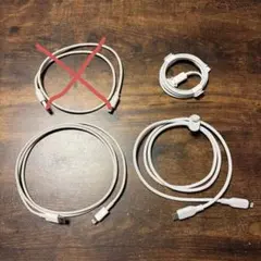 ANVER Lightningケーブル他 3本セット