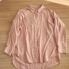 green label relaxing　シアーシャツ