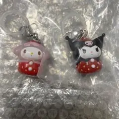 サンリオ いちごめじるしアクセサリー クロミ マイメロ メロクロ 2個セット