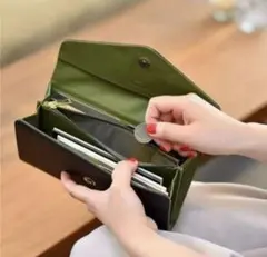 レディース 長財布 通帳ケース 磁気防止 スキミング防止