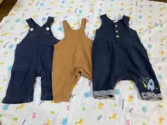 オーバーオール　ベビー　3点セット　70 80