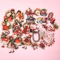 コラージュ素材 クリスマス