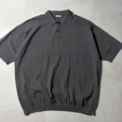 【24SS•希少XL】スティーブンアラン 60ハイツイスト ニットポロシャツのサムネイル