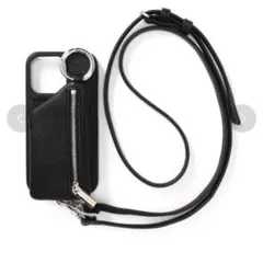 ajew スマホショルダーバッグ ブラック