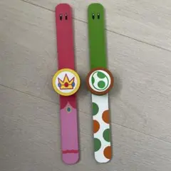 パワーアップバンド 2本セット（ピーチ姫・ルイージ）　usj ユニバ　マリオ