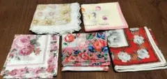 ★新品未使用★ブランドハンカチまとめ売り 5枚