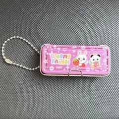 あの頃の缶ペンケースマスコット　ファンシー　ミニチュア　缶ペンケース　ピンク