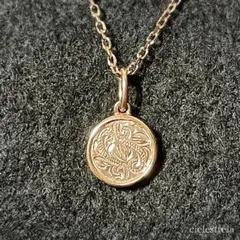 ネックレス ステンレス　ハワイアンジュエリー　ピンクゴールド