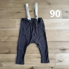 テータテート　レースサロペット付き　パンツ　90cm