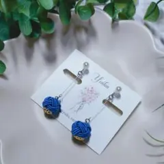 ✾水引✾ピアス/イヤリング