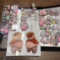 可愛いシールセット　シール帳　立体