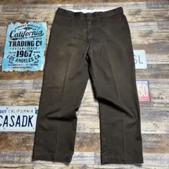 o*y様 Dickies 874 ワークパンツ 80s USA製 W40 ブラウ