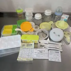 NUK哺乳瓶ほぼ未使用 コンビマグ3点セット 離乳食調理器具.保存容器セット