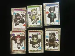 韓国限定 アークナイツ アニメイト　カフェ 購入特典 カード6枚セット