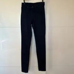 スキニーデニム　ユニクロ　インディゴ　XS USED