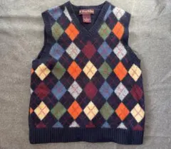 値下げ Brooks Brothers アーガイル柄 ベスト M