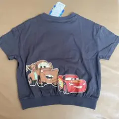 新品 PIXAR カーズ 半袖Tシャツ チャコール 120cmのサムネイル