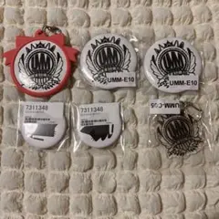 UMM.com もるでお ロゴ 缶バッジ アクリルキーホルダー