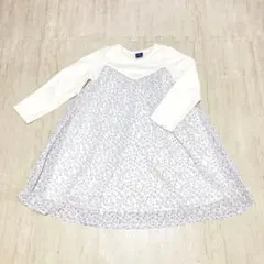 crescent 花柄シフォンワンピース 110cm クレッシェント