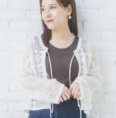 tal by yumi カップ付きタンクトップ ブラウン しまむら Mのサムネイル
