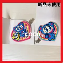 【新品未使用】ナルミヤキャラクターズ　ラバークリップつきグミ　エンジェルブルー