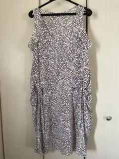 DOUBLE STANDARD CLOTHING 星柄 ノースリーブワンピースのサムネイル